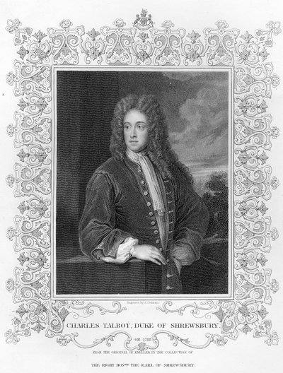 Charles Talbot, Duke of Shrewsbury by Godfrey Kneller